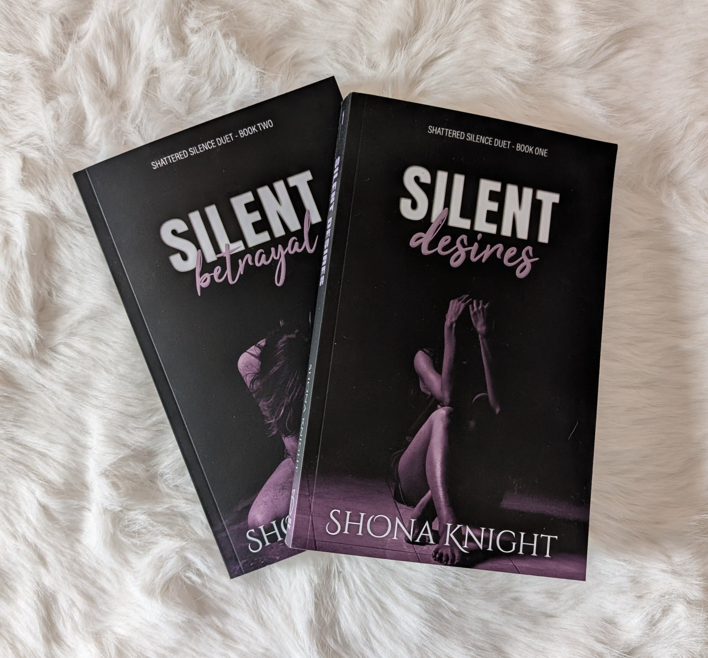 Shattered Silence Duet Paperbacks - SIGNED