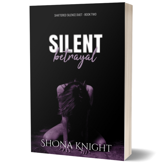 Silent Betrayal Paperback - SIGNED