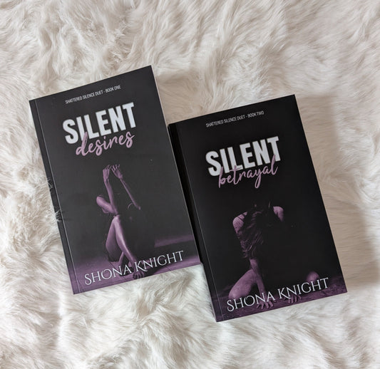 Shattered Silence Duet Paperbacks - SIGNED
