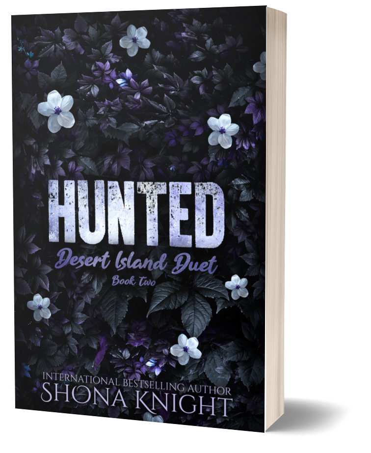 paperback mockup of hunted book 2